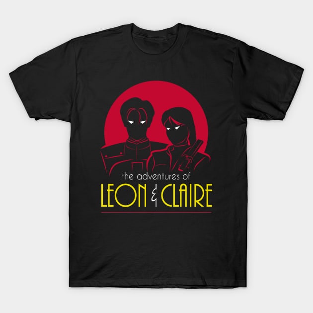 The Adventures of Leon & Claire T-Shirt by maikeandre